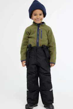 Termotøj|Vintertøj|Nordbjrn Nordbjørn Snowfall Skibukser, Solid Black Sort