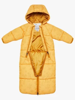 Køreposer|Nordbjrn Nordbjørn Snowy Babyflyverdragt Gul