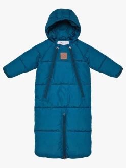 Køreposer|Nordbjrn Nordbjørn Snowy Vognpose 2-in-1, Blue Coral Blå