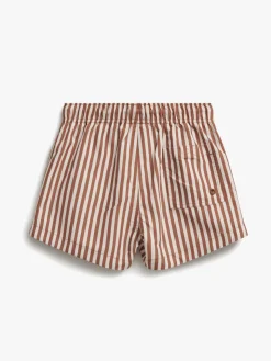 Uv & Strand|Nordbjrn Nordbjørn Solarino Badebukser, Brown Stripe Brun/Hvid