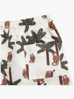 Uv & Strand|Nordbjrn Nordbjørn Solarino UV-Badebukser, Monkey Beige/Grøn/Brun