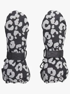 Børn Nordbjrn Tilbehør|Vintertøj-Nordbjørn Stalon Vanter, Black Leo