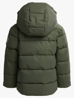 Børn Nordbjrn Vintertøj-Nordbjørn Star Reflekterende Vinterjakke, Grøn