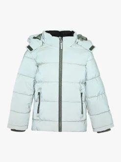 Børn Nordbjrn Vintertøj-Nordbjørn Star Reflekterende Vinterjakke, Grøn