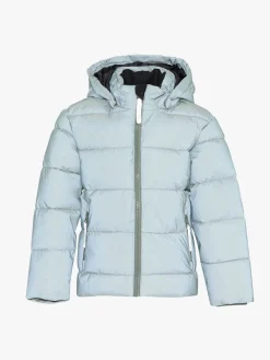 Børn Nordbjrn Vintertøj-Nordbjørn Star Reflekterende Vinterjakke, Forest Green