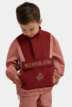 Overtøj|Nordbjrn Nordbjörn Stomslyckan  Vind- og vandafvisende Sæt, Rose Dawn/Madder Brown Rød