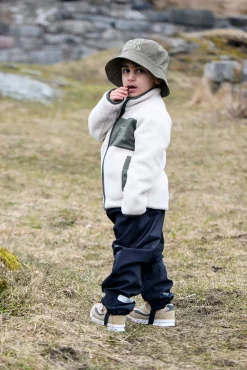 Børn Nordbjrn Fleecetøj-Nordbjörn Strömmen  Vindtæt Fleecetrøje, Grøn