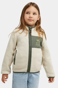 Børn Nordbjrn Fleecetøj-Nordbjörn Strömmen  Vindtæt Fleecetrøje, Grøn