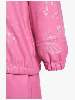 Regntøj|Nordbjrn Nordbjørn Styrsö Foret Regnsæt, Let It Rain Reflective Chateau Rose