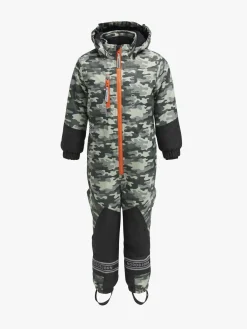 Flyverdragter|Nordbjrn Nordbjørn Svalbard Flyverdragt, Camo Oil Green Grøn/Orange