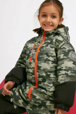 Flyverdragter|Nordbjrn Nordbjørn Svalbard Flyverdragt, Camo Oil Green Grøn/Orange