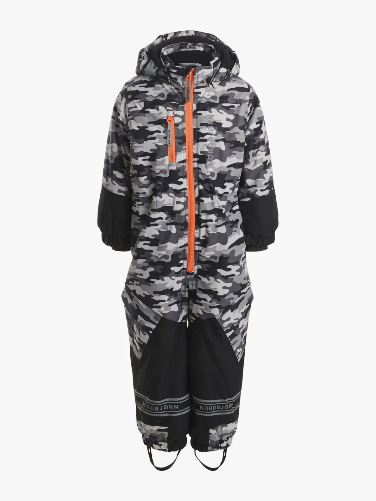 Flyverdragter|Overtøj|Nordbjrn Nordbjørn Svalbard Vinterflyverdragt, Black Camo Grå/Sort