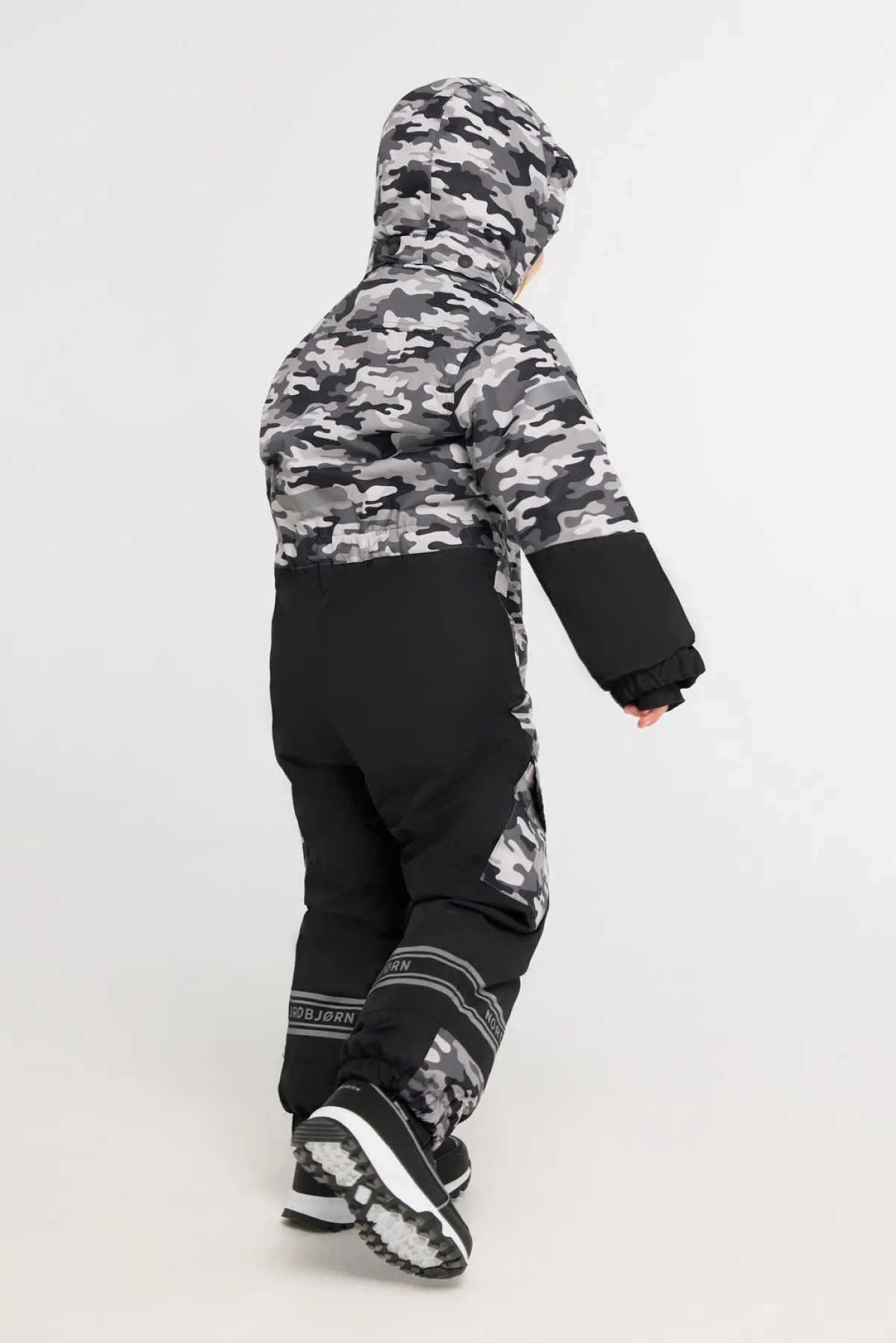 Flyverdragter|Overtøj|Nordbjrn Nordbjørn Svalbard Vinterflyverdragt, Black Camo Grå/Sort