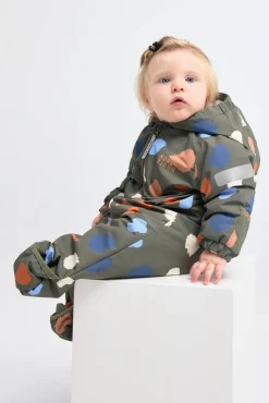 Børn Nordbjrn Flyverdragter-Nordbjörn Valdez Babyflyverdragt, Dusty Olive