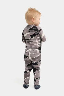 Undertøj|Nordbjrn Nordbjørn Verbier Skiundertøj Bamboo, Camo Black Grå/Sort