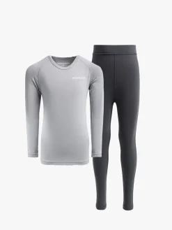 Undertøj|Nordbjrn Nordbjørn Verbier Skiundertøj Bambus, Ultimate Grey Grå/Sort