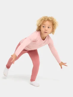 Undertøj|Nordbjrn Nordbjørn Verbier Skiundertøj Bambus, Mellow Rose Lyserød