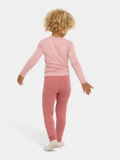 Undertøj|Nordbjrn Nordbjørn Verbier Skiundertøj Bambus, Mellow Rose Lyserød