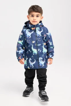 Overtøj|Nordbjrn Nordbjørn Vinga Skaljakke, Dinoland Naval Academy Blå/Lilla