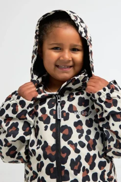 Overtøj|Nordbjrn Nordbjørn Vinga Skaljakke, Leopardy Rustic Sandshell Beige/Brun/Sort