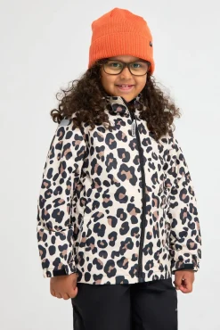 Overtøj|Nordbjrn Nordbjørn Vinga Skaljakke, Leopardy Brazilian Sand Beige/Brun/Sort