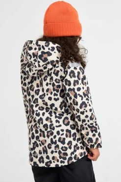 Overtøj|Nordbjrn Nordbjørn Vinga Skaljakke, Leopardy Brazilian Sand Beige/Brun/Sort