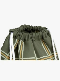 Børn Nordbjrn Tasker-Nordbjörn Vävarevallen Gymnastikpose, Capulet Olive check