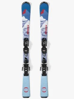 Vintersport|Nordica Little Belle FDT Ski + Bindinger 4.5