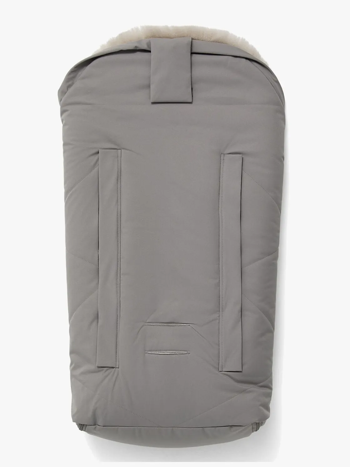 Køreposer|Nordlys Fenya Mini Lammeskindskørepose, Greige Grå/Beige