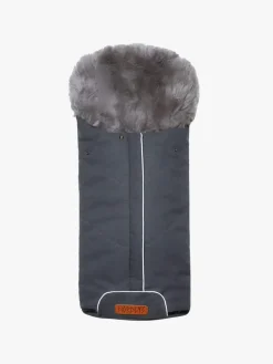 Nordlys Køreposer-Saga Lammeskindskørepose, Grey