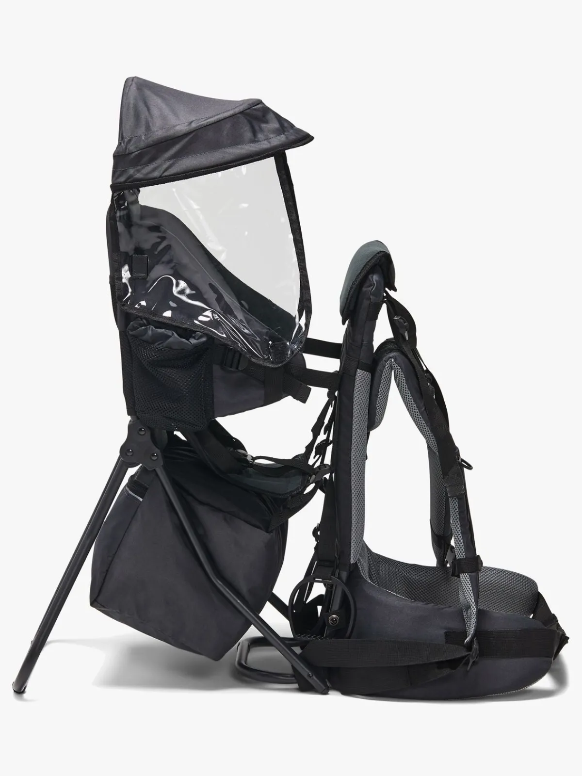 Bæreseler, Strækvikler & Bærestole|North135 North 13.5 Adventure Bærestol m. Fodstøtte, Grå Grå