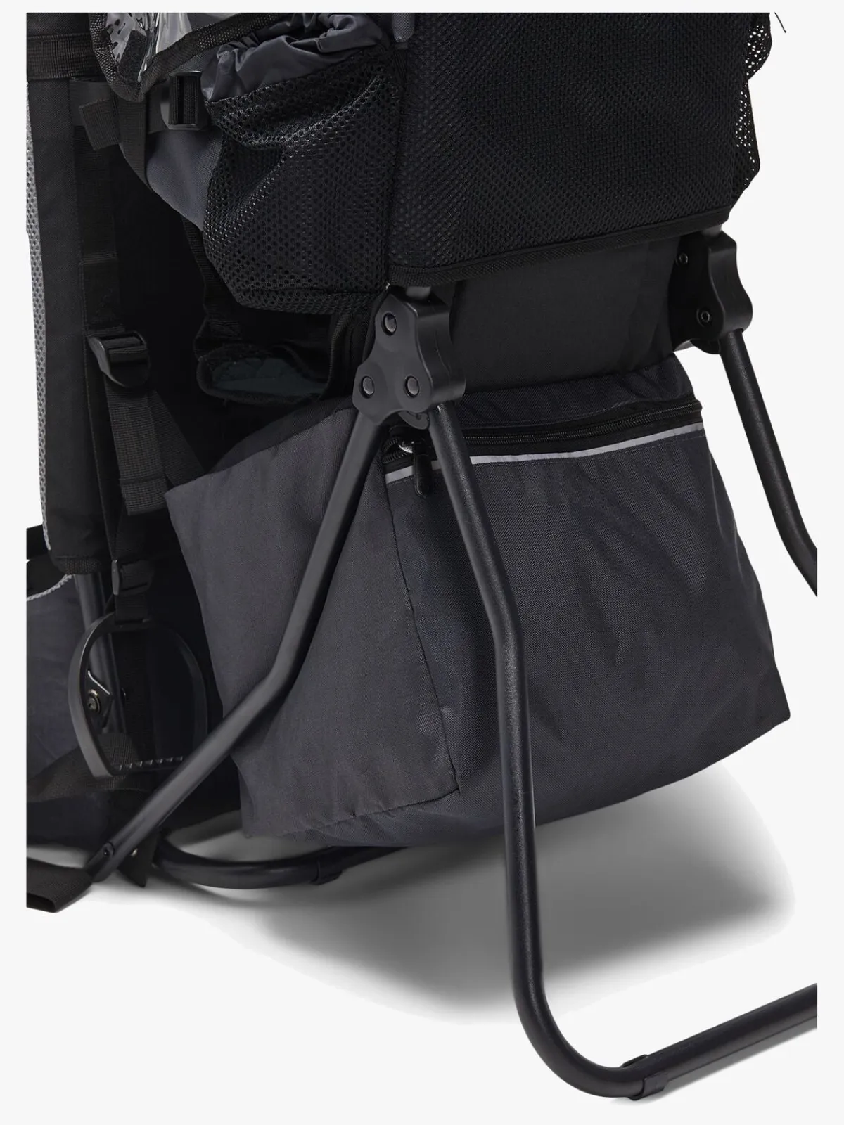 Bæreseler, Strækvikler & Bærestole|North135 North 13.5 Adventure Bærestol m. Fodstøtte, Grå Grå