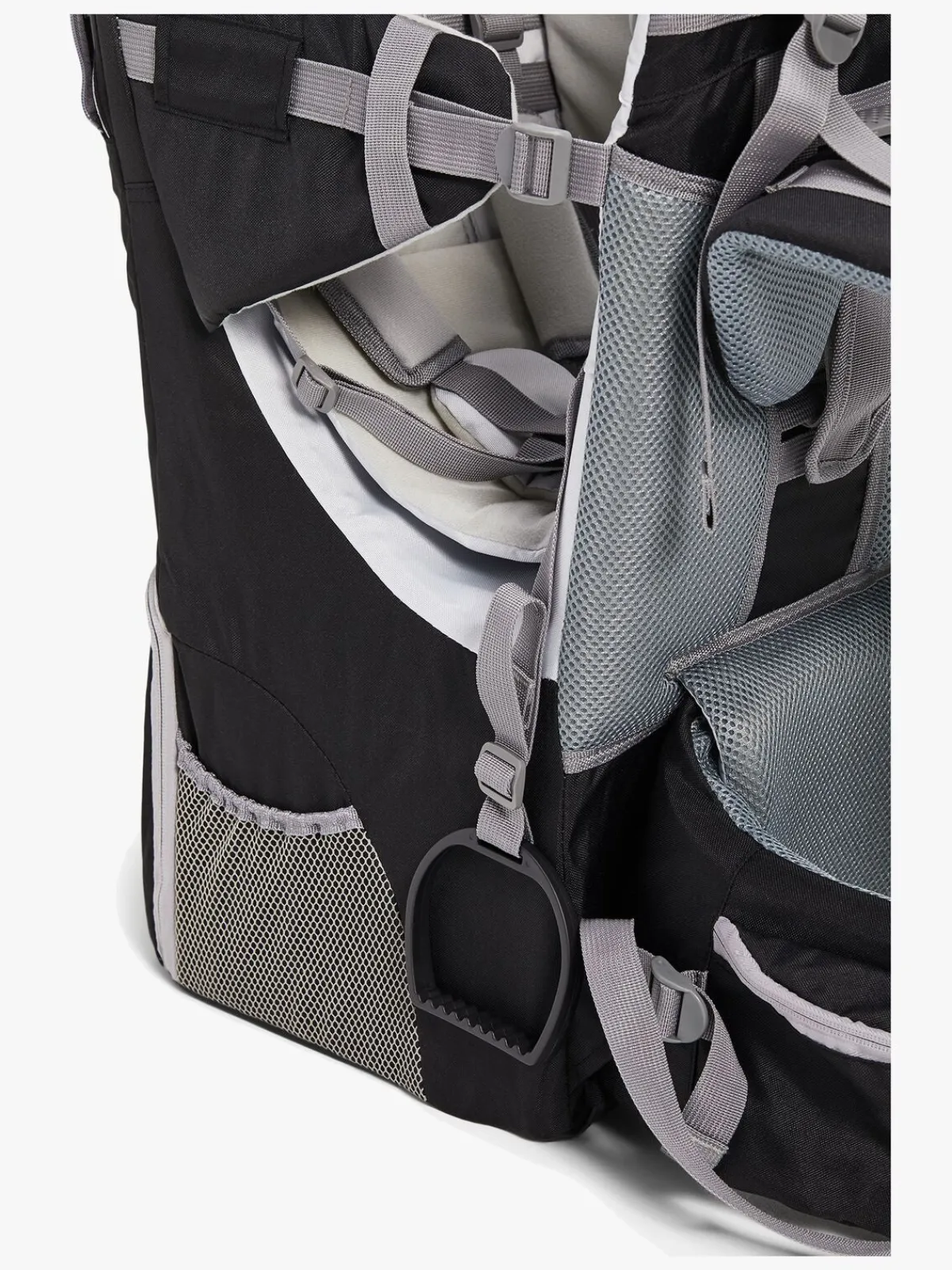 Bæreseler, Strækvikler & Bærestole|North135 North 13.5 Adventure Plus Bærestol, Sort Grå/Sort