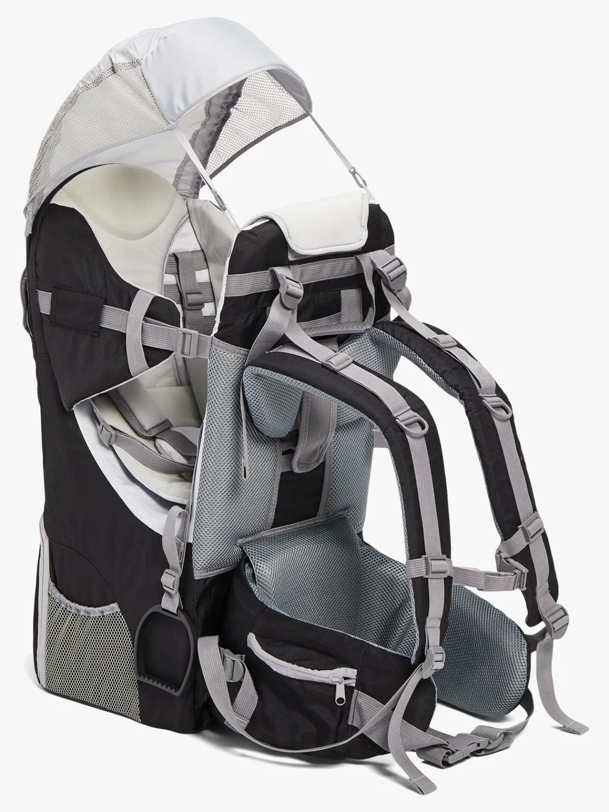 Bæreseler, Strækvikler & Bærestole|North135 North 13.5 Adventure Plus Bærestol, Sort Grå/Sort