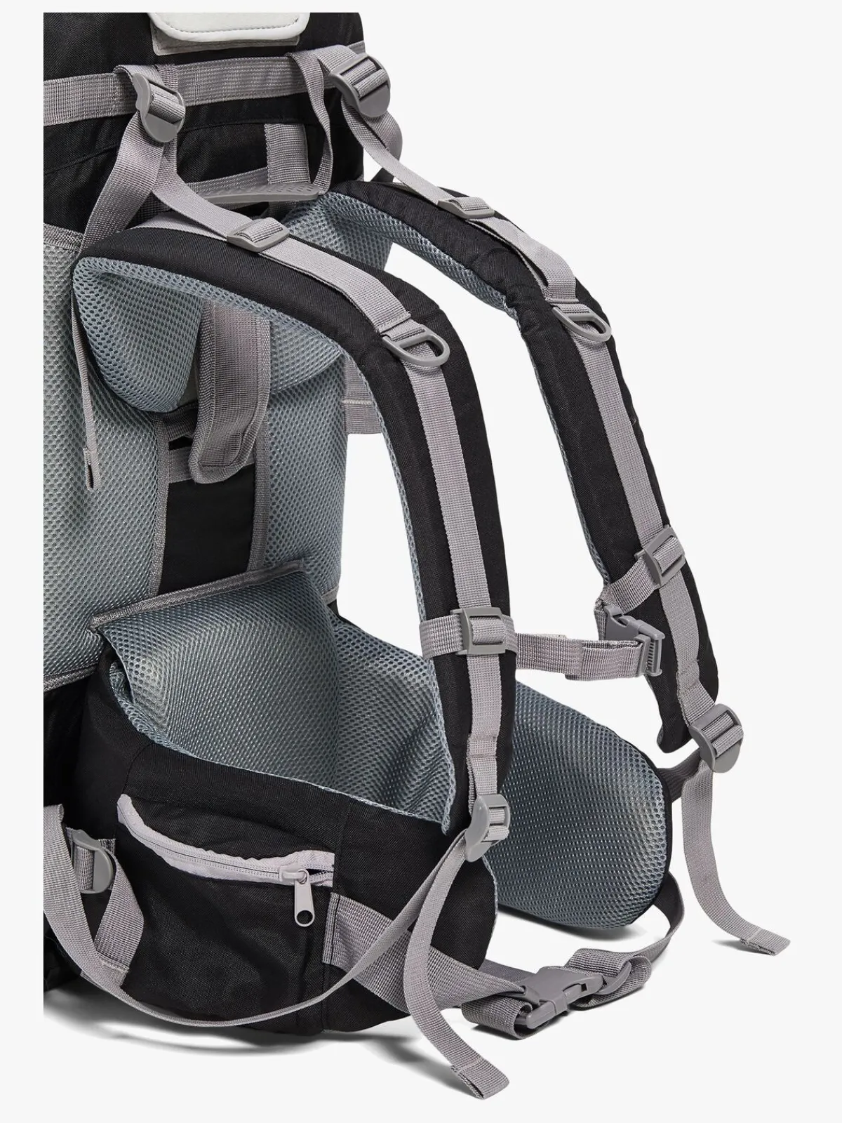 Bæreseler, Strækvikler & Bærestole|North135 North 13.5 Adventure Plus Bærestol, Sort Grå/Sort