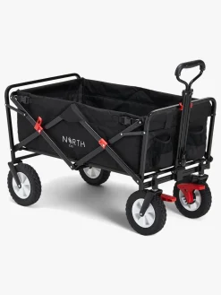 Friluftsliv|North135 North 13.5 Light Trækvogn m. Bremse, Black Sort