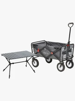 Friluftsliv|North135 North 13.5 Light Trækvogn inkl. Campingbord, Ivy Grey