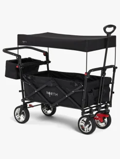 Friluftsliv|North135 North 13.5 Porter Trækvogn, Black Sort