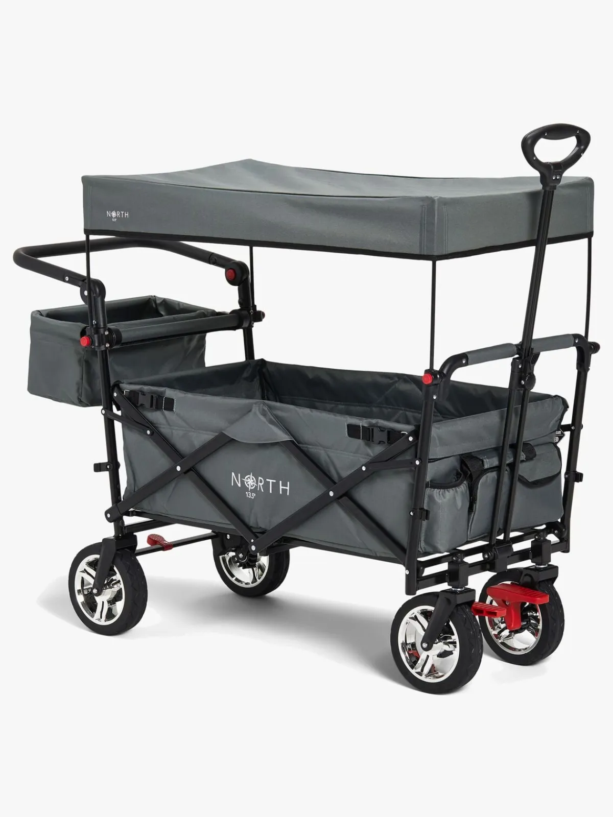 North135 Friluftsliv-North 13.5 Porter Trækvogn, Ivy Grey