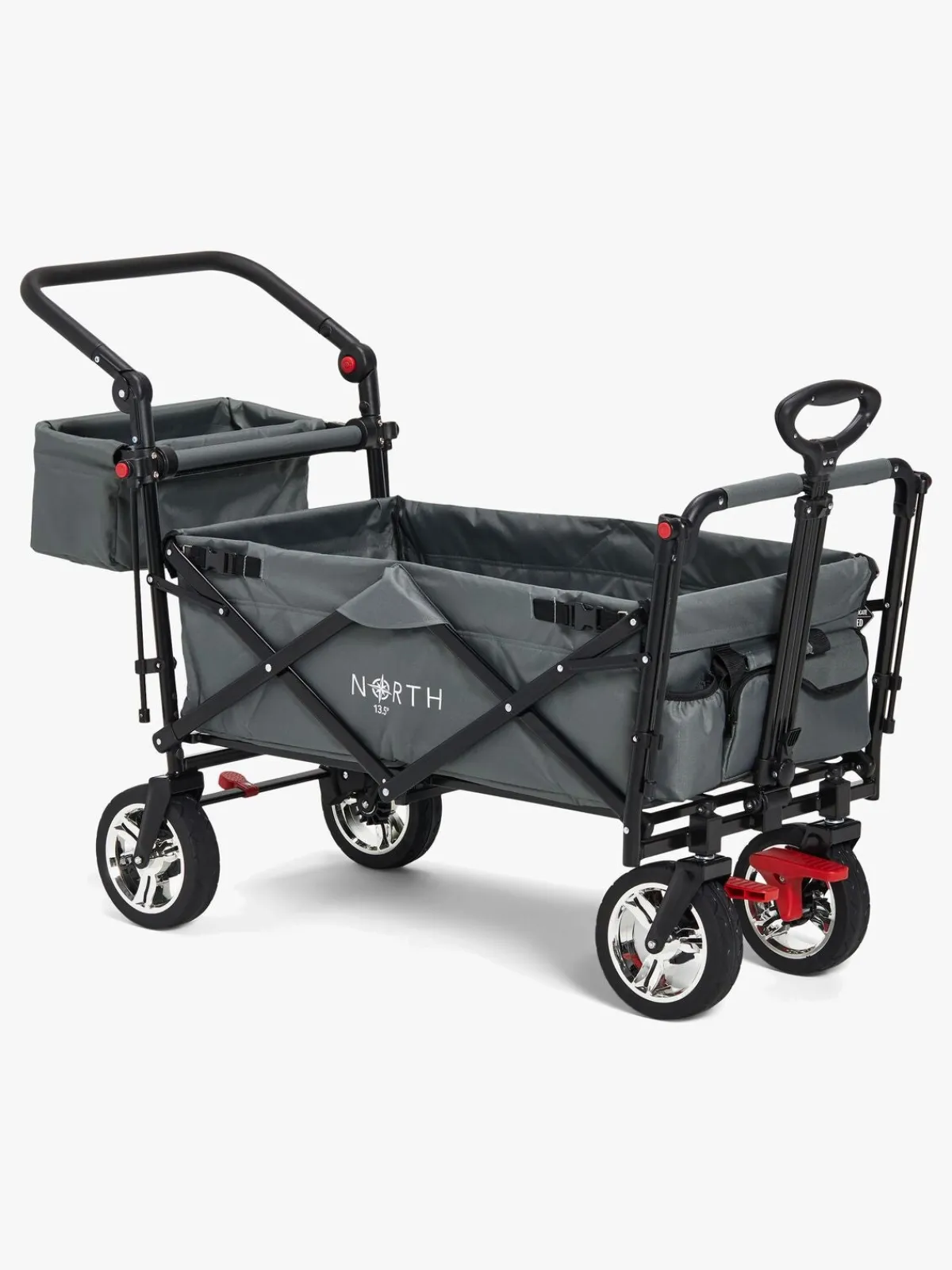 North135 Friluftsliv-North 13.5 Porter Trækvogn, Ivy Grey