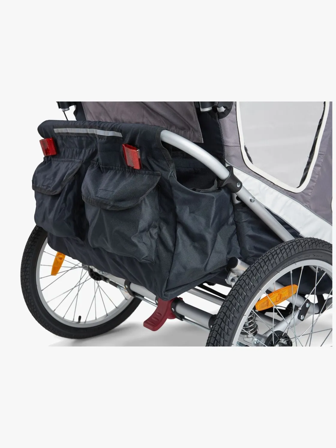 Aktivitetsvogne|North135 North 13.5 Speeder 2 Cykelanhænger, Grey Grå