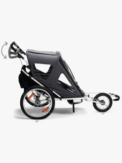 North135 Aktivitetsvogne-North 13.5 Speeder 2 Cykelanhænger, Blue