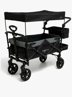 North135 Friluftsliv-North 13.5 Transporter Trækvogn, Black/Grey