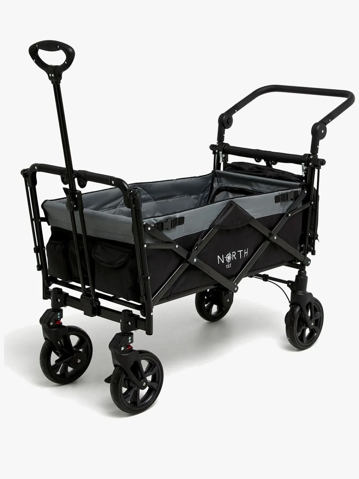 North135 Friluftsliv-North 13.5 Transporter Trækvogn, Black/Grey