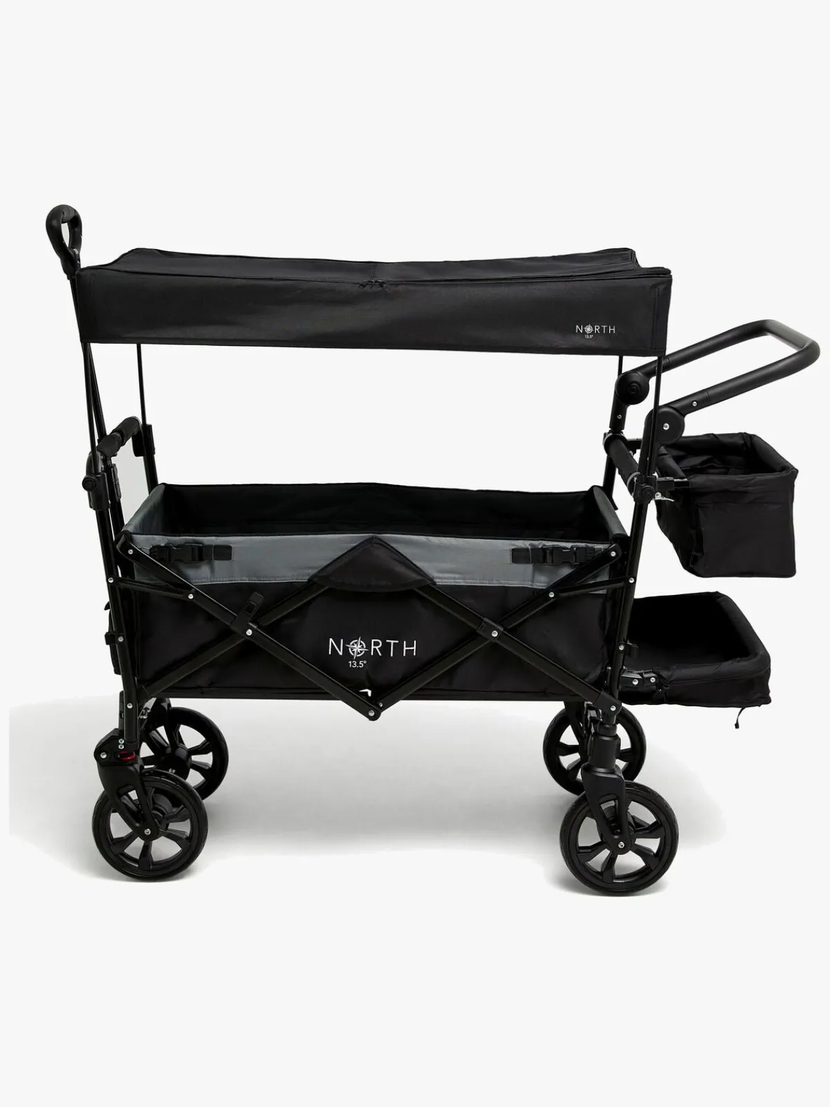 North135 Friluftsliv-North 13.5 Transporter Trækvogn, Black/Grey