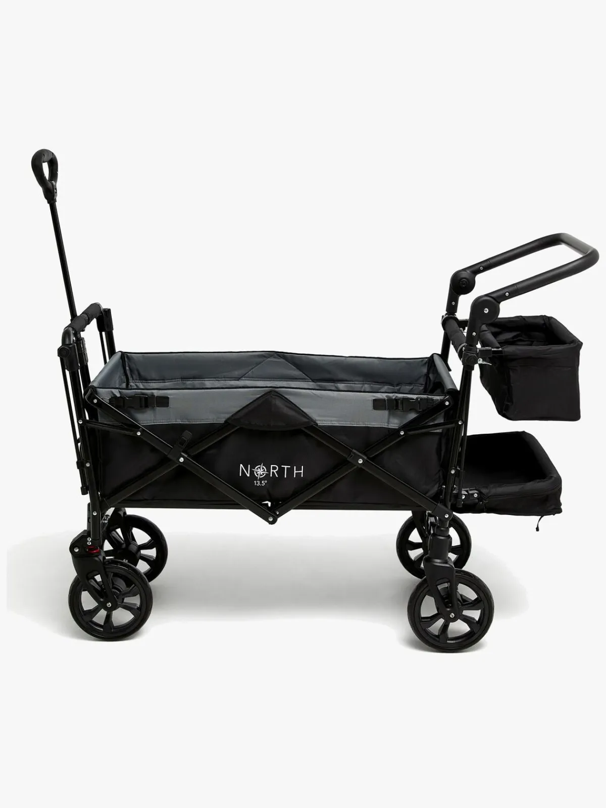 North135 Friluftsliv-North 13.5 Transporter Trækvogn, Black/Grey