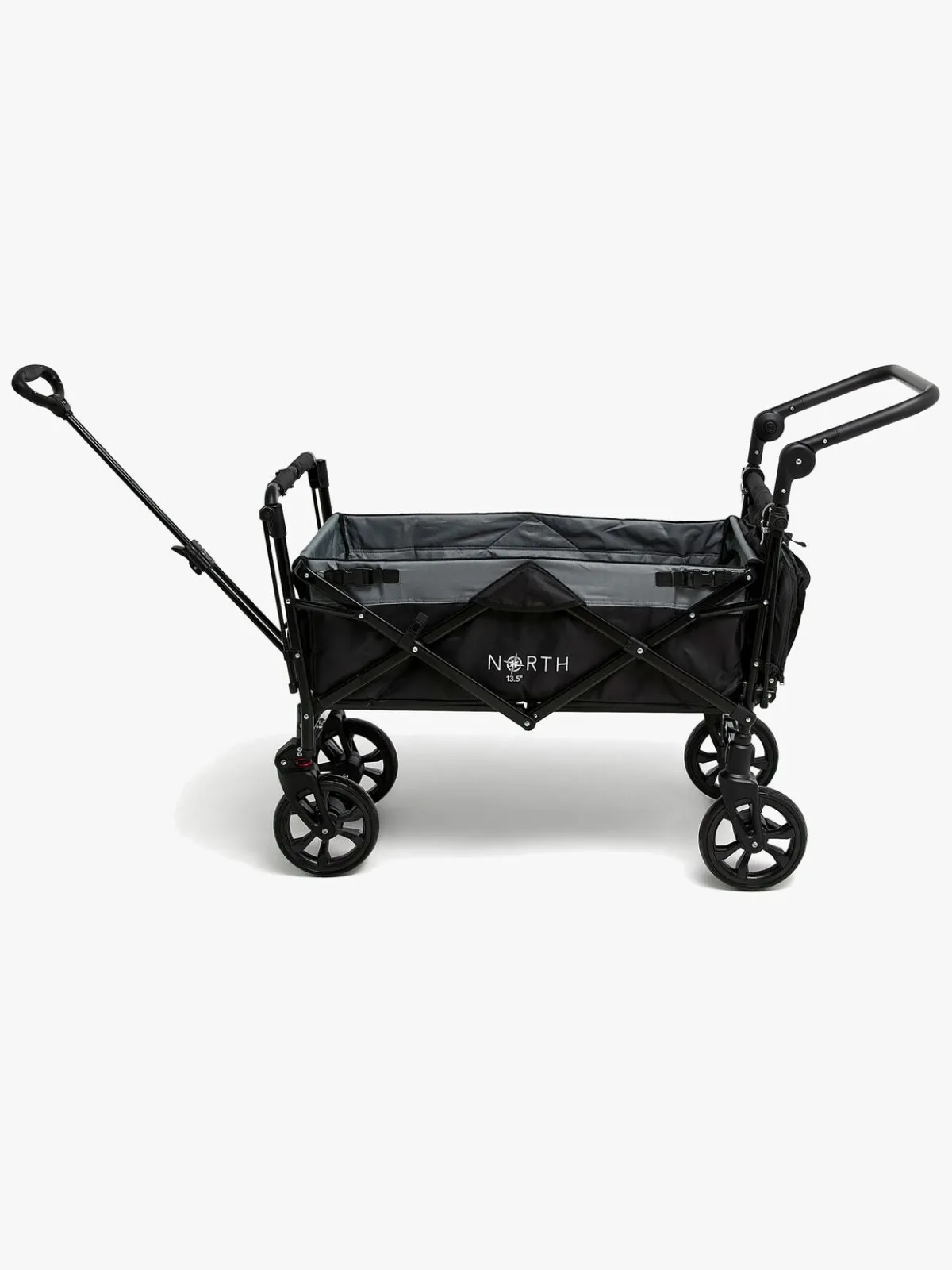 North135 Friluftsliv-North 13.5 Transporter Trækvogn, Black/Grey