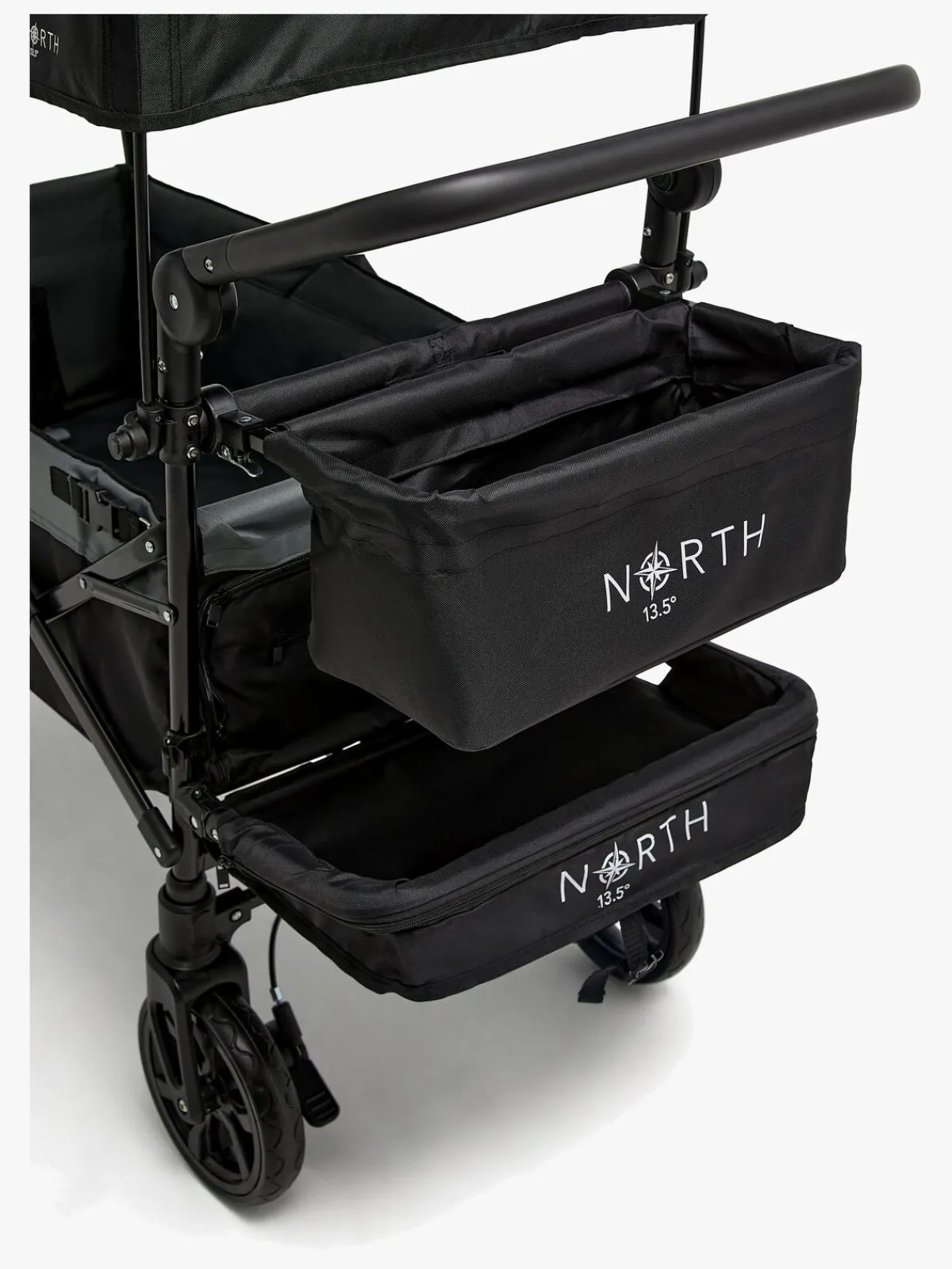North135 Friluftsliv-North 13.5 Transporter Trækvogn, Black/Grey