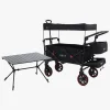Friluftsliv|North135 North 13.5 Transporter Trækvogn inkl. Campingbord, Black