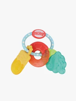 Nuby Babylegetøj-Icy Bite Sweets Bidering, Yellow/Turqoise/Red